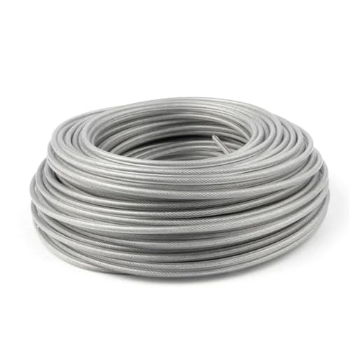 WTAXBH Mähfaden 2,6/3,0mm 450g Trimmer Draht Seil Schnur Linie Strimmer Freischneider Trimmer Lange Runde Rolle Gras Ersatz draht Über 45-60M(1LB 2.6mm) von WTAXBH