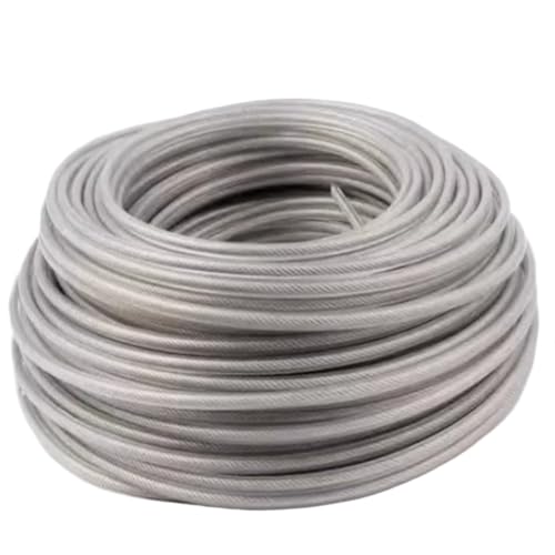 WTAXBH Mähfaden 3.0MM Grasschneider Zubehör Stahldraht Nylon Seil Drass Trimmer Linie 10 mt(Circular Nylon Rope) von WTAXBH