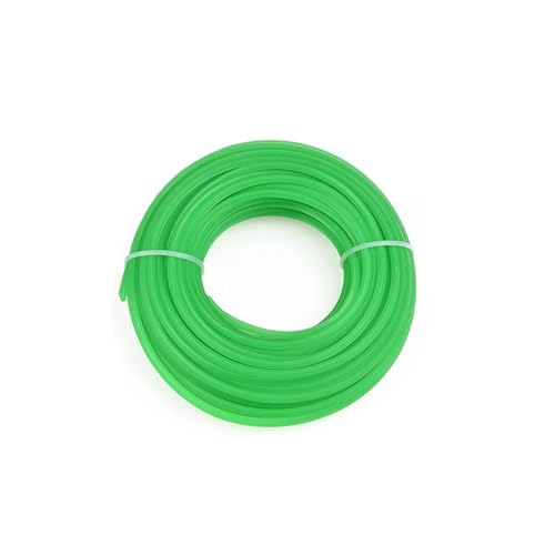 WTAXBH Mähfaden Seil Strimmer Linie Rasenmäher Mähen Draht Outdoor Ersatz String 2,4mm x 15m Zubehör for Benzin von WTAXBH