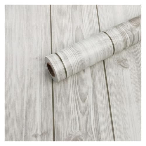 Wandtapete Holzmaserung Dekor Kontaktpapier Selbstklebende Wasserdichte Tapete for Alte Möbel Schrank Holztür Renovierung Papel Pared(Color-08) von WTAXBH