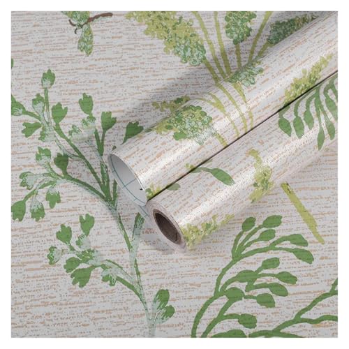 Wandtapete Selbstklebende Wandaufkleber for Abziehen und Aufkleben, Papier, Schlafzimmer, warmer Schlafsaal, Wohnzimmer, TV-Hintergrund, Tapete, Heimdekoration(Color02,10meter(width 45cm)) von WTAXBH