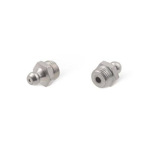 10 Stück Kegelschmiernippel DIN 71412 A (H1) M10 x 1,0 Stahl verzinkt von WTB
