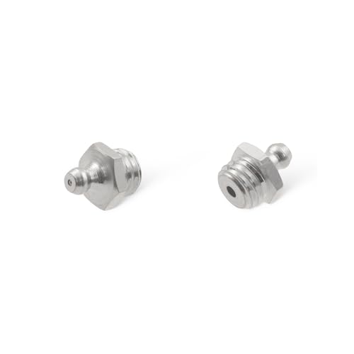 10 Stück Kegelschmiernippel DIN 71412 A (H1) M12 x 1,75 Stahl verzinkt von WTB