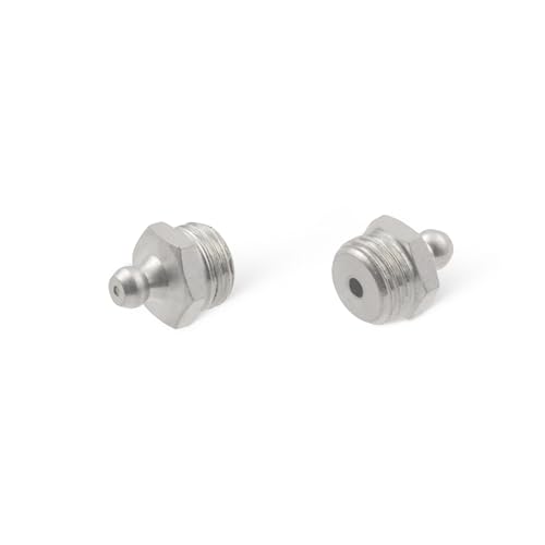 10 Stück Kegelschmiernippel DIN 71412 A (H1) M14 x 1,5 Stahl verzinkt von WTB
