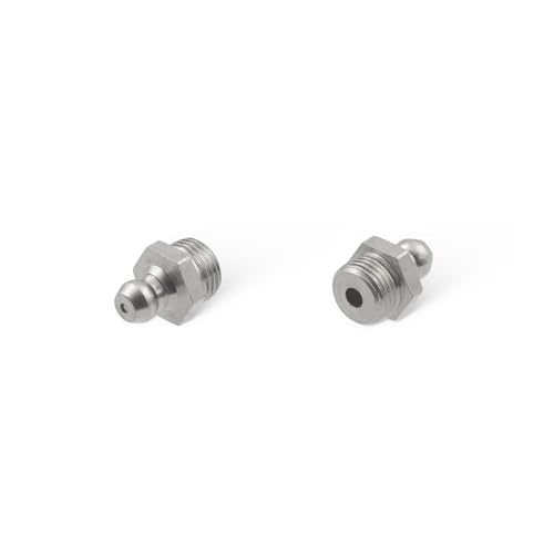 10 Stück Kegelschmiernippel DIN 71412 A (H1) R 1/8" Stahl verzinkt von WTB