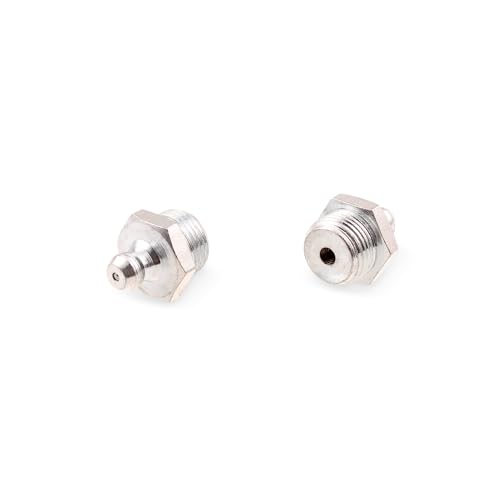 100 Stück Kegelschmiernippel DIN 71412 A (H1) M12 x 1,0 Stahl verzinkt von WTB