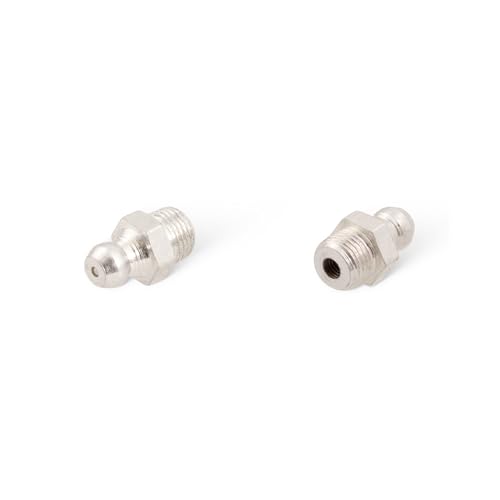 100 Stück Kegelschmiernippel DIN 71412 A (H1) M8 x 0,75 Stahl verzinkt von WTB