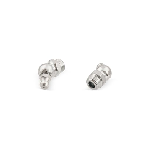 100 Stück Kegelschmiernippel DIN 71412 B (H2) M10 x 1,0 Stahl verzinkt von WTB