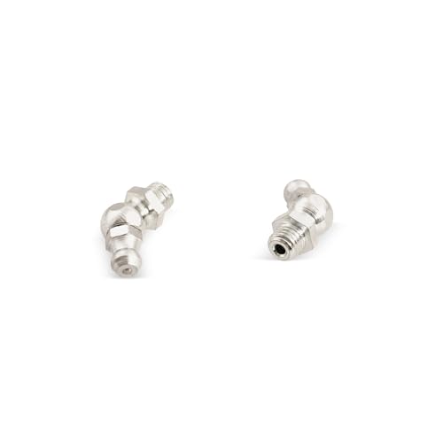 100 Stück Kegelschmiernippel DIN 71412 B (H2) M7 x 1,0 Stahl verzinkt von WTB