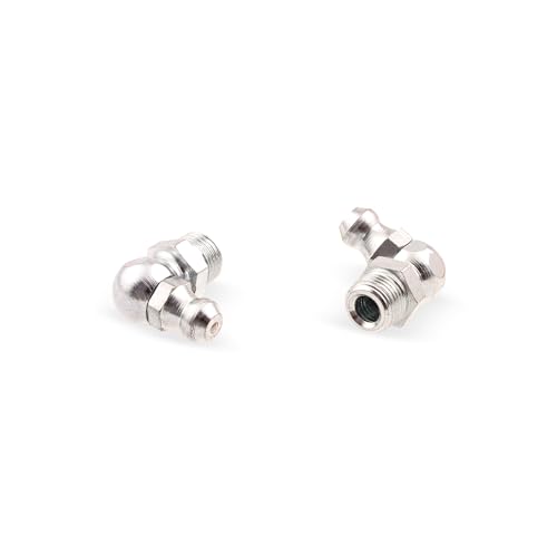 100 Stück Kegelschmiernippel DIN 71412 C (H3) M8 x 0,75 Stahl verzinkt von WTB