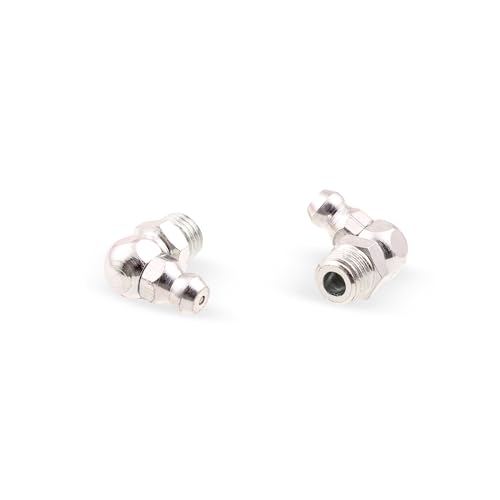 100 Stück Kegelschmiernippel DIN 71412 C (H3) M8 x 1,0 Stahl verzinkt von WTB