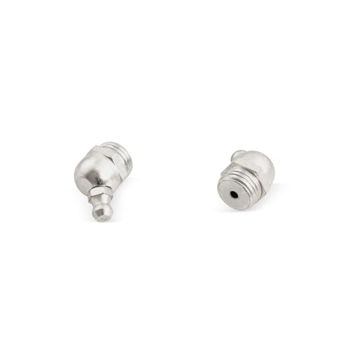 5 Stück Kegelschmiernippel DIN 71412 B (H2) R 1/4" Stahl verzinkt von WTB