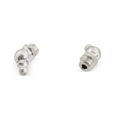 5 Stück Kegelschmiernippel DIN 71412 B (H2) R 1/8" Stahl verzinkt von WTB
