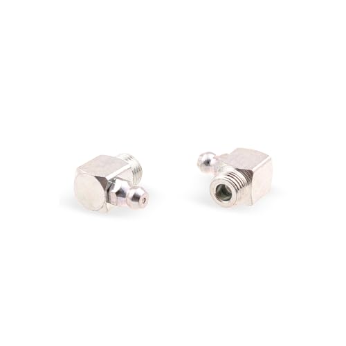 5 Stück Kegelschmiernippel DIN 71412 C (H3) M10 x 1,0 4-kant Stahl verzinkt von WTB
