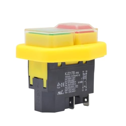 KJD17B button switch 220V-240V 16A 4-pin power tool switch WTFNKMCXE KJD17B button switch 220V-240V 16A 4-pin power tool switch WTFNKMCXE von WTFNKMCXE