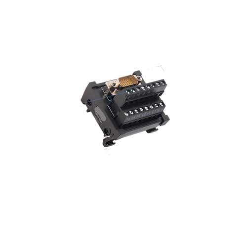 WTFNKMCXE 1pc EXTB-VM15S-42D Cage Screw Terminals 10A300VDB9 Serial Terminal Block Male Female terminal Block Rail von WTFNKMCXE
