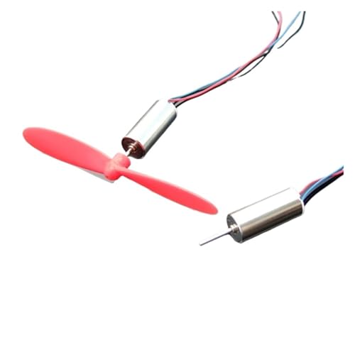 WTFNKMCXE 2pcs 716 7mm*16mm Coreless Electronic Starter with Propeller Blades Engine DC 3.7V 45000RPM High Speed Strong Magnet DIY RC Drone Quadcopter WTFNKMCXE 2pcs 716 7mm*16mm Coreless Electronic Starter with Propeller Blades Engine DC 3.7V 45000RPM High Speed Strong Magnet DIY RC Drone Quadcopter von WTFNKMCXE