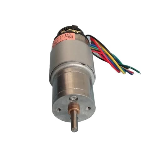 WTFNKMCXE 50PCS/Lot Geared Electronic Starter with Encoder Motors with Encoder 12V 125RPM DC Electronic Starter Powerful High Torque Gear Box Electronic Starter Gearmotors(6.5) von WTFNKMCXE