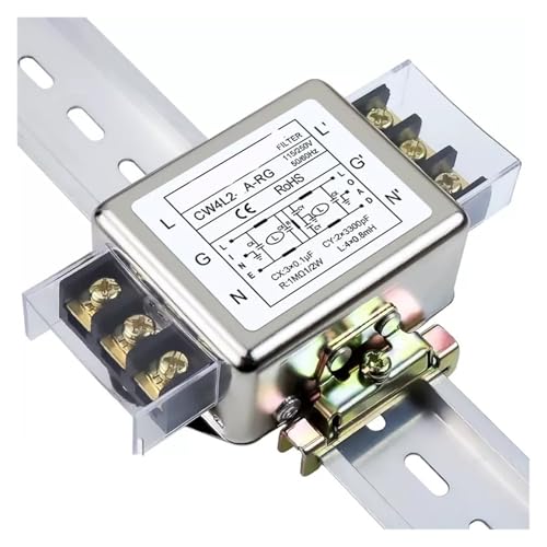 WTKFXVYHU CW4L2-SR einphasiger zweistufiger Wechselstromfilter Schienentyp 220 V Anti-Interferenz 20 A 30 A 40 A(CW4L2-30A-RG Small Rail terminal) von WTKFXVYHU