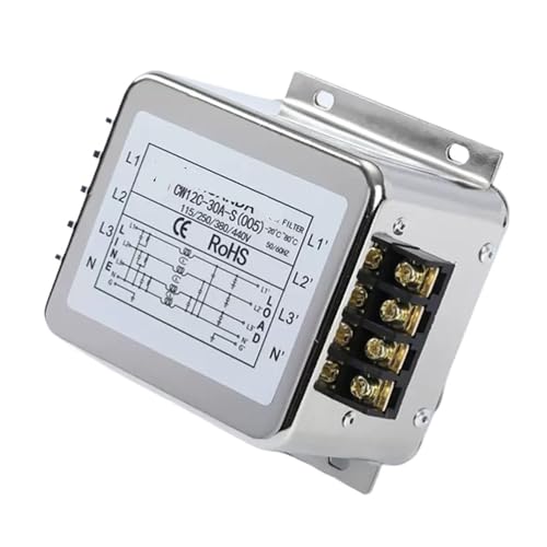 WTKFXVYHU Eingang CW12C-10A-S 005 dreiphasig vieradrig DREI-heiß eins-Null eins-Erde Netzfilter 380 V(Input CW12C -30A -S 005) von WTKFXVYHU