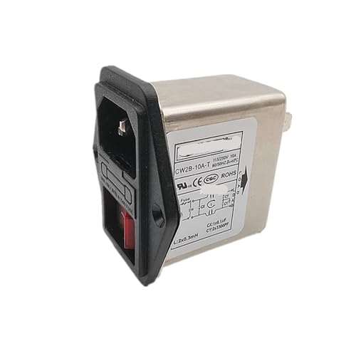 WTKFXVYHU Einphasiger Netzfilter CW1B-06A-T 6A 10A CW2A-10A-T CW1D CW2C CW2B(CW2B-10A-T with lamp) von WTKFXVYHU
