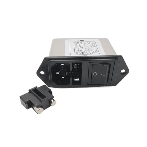 WTKFXVYHU Schalter Doppelversicherung AC-Netzfilter CW2C-6A-T CW2C-10A-T(CW2C-6A-T F2 02 6A) von WTKFXVYHU