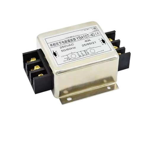 WTKFXVYHU YB410T-1A-50A Terminal Typ Power Filter 220V Anti-Interferenz AC Inverter servo(YB410T-40A) von WTKFXVYHU