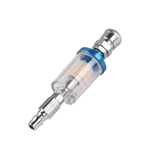 1/4 Zoll Wasser-Öl-Abscheider Luftfilter Feuchtigkeitsschutz for Kompressor-Lackierpistolen-Werkzeug-Druckteile(AF-02 w PF,20 Pcs) von WTKYNULE