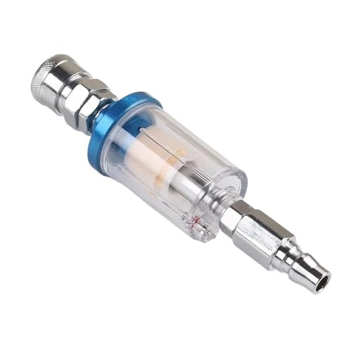1/5 Packung Luftfilter Wasser Ölabscheider Feuchtigkeitsschutz for Kompressor Spritzpistole Werkzeug Druckteile Europäischer Stil 1/4 Zoll(Regulator w PF,5 Pcs) von WTKYNULE