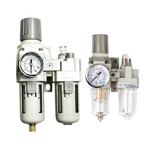 AC2010-02 AC3010-03 AC4010-04 Pneumatischer Druckregler Öl-Wasser-Abscheider Manuelle Entwässerung Kompressor Luftfilter feuchtigkeitsbeständig(AC2010-02 PC10-02,Copper Filter) von WTKYNULE