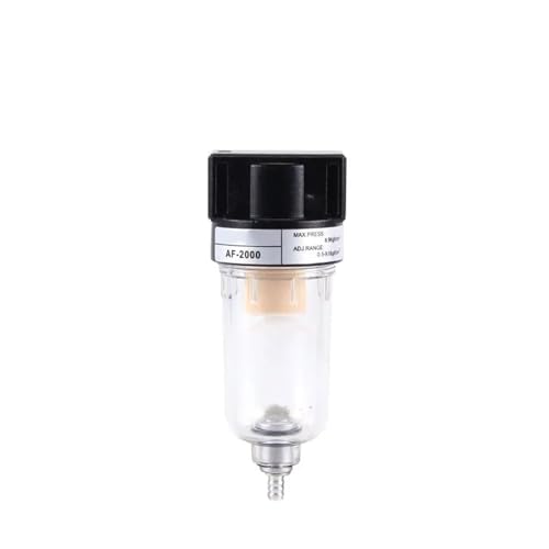 AF2000 1/4" PT Luftentfeuchter Kompressor Regler Luftfilter Öl Wasserabscheider pneumatische Komponenten(AF2000x1-6mm Barbx2) von WTKYNULE