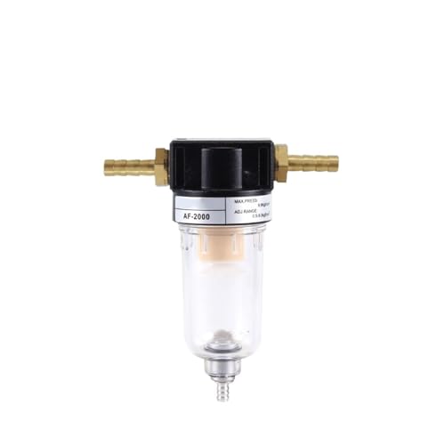 AF2000 1/4" PT Luftentfeuchter Luftkompressor Druckregler Filter Öl Wasserabscheider pneumatische Komponenten(AF2000 BT12) von WTKYNULE