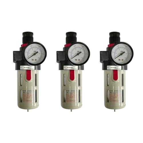 BFR2000 BFR3000 BFR4000 1/4 3/8 1/2 Luftkompressor Öl-Wasser-Abscheider Filter Druckminderer Luftquellenprozessor Manuelle Entwässerung(BFR2000 PC12-02) von WTKYNULE