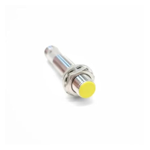 IP65 M12 NPN Induktiver Näherungssensor DC10-30V 4-poliger Stecker Zylindrischer Metall-Näherungsschalter(2mm flush,Npn nc) von WTKYNULE