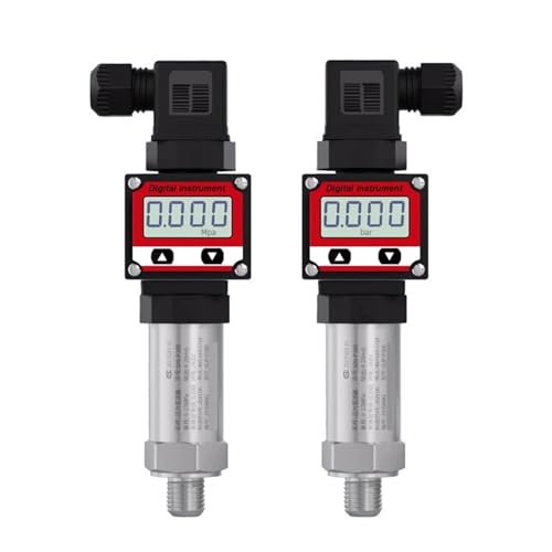 LCD-Anzeige Druckmessumformer 4-20 mA 0-5 V 10 V RS485-Ausgang Wasser-Gas-Öl-Drucksensor Unterdruck-Drucksensor(RS485 G1-2,0-1.6bar) von WTKYNULE