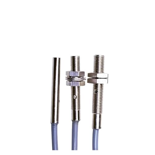 M3 M4 M5 M6 Edelstahl Mini Näherungsschalter Induktiver Sensorschalter mit Gewinde NPN PNP Dreidraht(M6 Thread NPN NC,1.2mm) von WTKYNULE