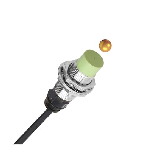 Näherungsschaltersensor PR18-5DN 8DN Induktives Metall NPN PNP M18 Zylindrisch Wasserdicht und Staubdicht DC12-24V 3-Draht(PR18-8DN) von WTKYNULE