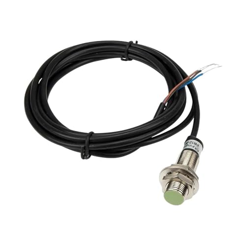 PR12-2 M12 Induktiver Näherungssensorschalter, 2 mm Schaltabstand, wasserdichter Näherungssensor, NPN/PNP-Ausgang, DC6-36 V/AC110-220 V(PNP Output,NO) von WTKYNULE