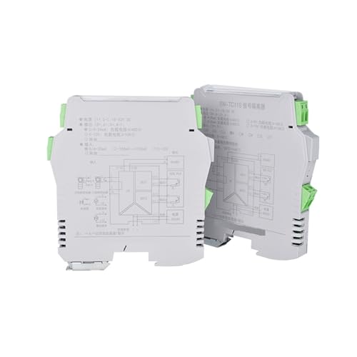 Thermoelement-Temperaturtransmitter, DIN-Schienenmontage, Temperaturmodul, 4–20 mA, 0–10 V, 1 Eingang, 1 Ausgang(1 input 1 output,T -200-400C input,Output 4-20mA) von WTKYNULE