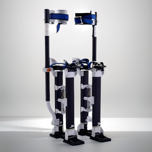 WTLONBF 15"-23" Kletterstelzen für Trockenbauwände für Erwachsene, Robustes und leichtes Aluminium zum Laubschneiden in großen Höhen, Traglasten über 220 lbs, Schwarz WTLONBF 15"-23" Kletterstelzen für Trockenbauwände für Erwachsene, Robustes und leichtes Aluminium zum Laubschneiden in großen Höhen, Traglasten über 220 lbs, Schwarz von WTLONBF