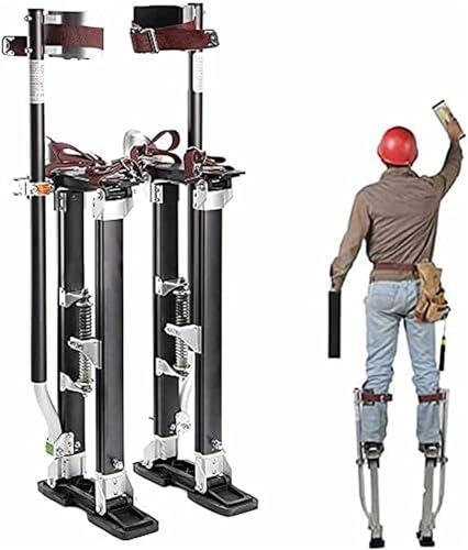 WTLONBF Arbeitsstelzen für Maler Deckenbauer Verstellbare Aluminiumstelzen Stelzen Aluminium Professionelle Handwerkerstelzen Trockenbau Verputzstelzen von WTLONBF