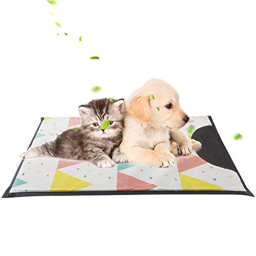 WTMLK Pet Dog Summer Cooling Mat Pad Cats Dog Sleeping Pad Mats Kennel Cooling Sleep Kennel Cushion for Home Travel,60X43 von WTMLK
