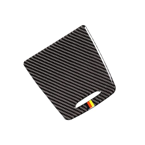 WTNZBAEM for Mercedes Benz A GLA CLA Klasse W176 X156 C117 Car Center Control Panel Zigarettenanzünder/Aufbewahrungsbox Carbon Fiber Cover Trim(Part B with Color) von WTNZBAEM