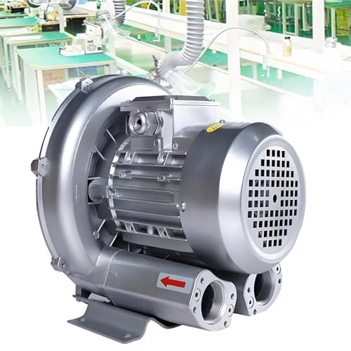 WTRYRN Tragbare, leise Vortex-Kreiselpumpe zur Belüftung von Fischteichen, Vortex-Ringgebläse, kommerzieller Luftgebläseventilator, zum Luftblasen 120W WTRYRN Tragbare, leise Vortex-Kreiselpumpe zur Belüftung von Fischteichen, Vortex-Ringgebläse, kommerzieller Luftgebläseventilator, zum Luftblasen 120W von WTRYRN