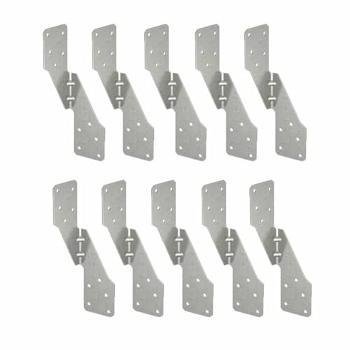 Winkelverbinder 10 Stück Metallwinkel Eckwinkel Befestigungswinkel Dreiecksstütze aus Heißverzinkte Winkelcode Möbelbau Ecke Klammer Für Schrank Tisch Stuhl Holzbalken Möbelkonstruktionen Winkelverbinder 10 Stück Metallwinkel Eckwinkel Befestigungswinkel Dreiecksstütze aus Heißverzinkte Winkelcode Möbelbau Ecke Klammer Für Schrank Tisch Stuhl Holzbalken Möbelkonstruktionen von WTRYT