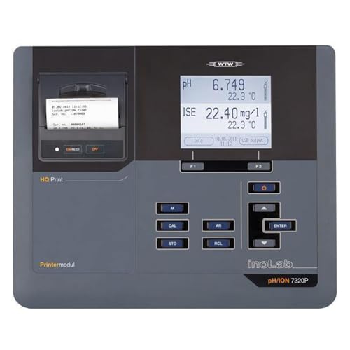 WTW inoLab pH/ION 7320P BNC 2-Kanal Labormessgerät für pH/mV/ISE mit GLP/AQS-Dokumentation WTW inoLab pH/ION 7320P BNC 2-Kanal Labormessgerät für pH/mV/ISE mit GLP/AQS-Dokumentation von WTW