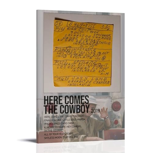 WTZRFV "Here Comes The Cowboy by Max Demarco" Motivierende Wandkunst, inspirierende Poster, Druck, Leinwand, Zuhause, Wohnzimmer, Schlafzimmer, Dekor, moderne Designs, Rahmenstil, 30 x 45 cm WTZRFV "Here Comes The Cowboy by Max Demarco" Motivierende Wandkunst, inspirierende Poster, Druck, Leinwand, Zuhause, Wohnzimmer, Schlafzimmer, Dekor, moderne Designs, Rahmenstil, 30 x 45 cm von WTZRFV
