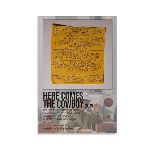 WTZRFV "Here Comes The Cowboy by Max Demarco" Motivierende Wandkunst, inspirierende Poster, Druck, Leinwand, Zuhause, Wohnzimmer, Schlafzimmer, Dekoration, moderne Designs, ungerahmt, 30 x 45 cm WTZRFV "Here Comes The Cowboy by Max Demarco" Motivierende Wandkunst, inspirierende Poster, Druck, Leinwand, Zuhause, Wohnzimmer, Schlafzimmer, Dekoration, moderne Designs, ungerahmt, 30 x 45 cm von WTZRFV