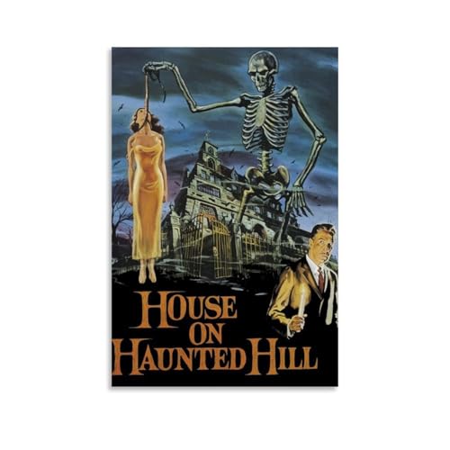 WTZRFV House on Haunted HillMotivierende Wandkunst, inspirierende Poster, Druck, Leinwand, Zuhause, Wohnzimmer, Schlafzimmer, Dekoration, moderne Designs, ungerahmt, 50 x 75 cm WTZRFV House on Haunted HillMotivierende Wandkunst, inspirierende Poster, Druck, Leinwand, Zuhause, Wohnzimmer, Schlafzimmer, Dekoration, moderne Designs, ungerahmt, 50 x 75 cm von WTZRFV