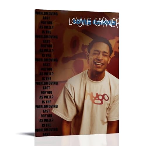 WTZRFV Loyle Carner Is The World Moving Fast For You As WellMotivierender Wandkunst, inspirierender Poster, Druck, Leinwand, Zuhause, Wohnzimmer, Schlafzimmer, Dekor, moderne Designs, Rahmenstil, 40 x WTZRFV Loyle Carner Is The World Moving Fast For You As WellMotivierender Wandkunst, inspirierender Poster, Druck, Leinwand, Zuhause, Wohnzimmer, Schlafzimmer, Dekor, moderne Designs, Rahmenstil, 40 x von WTZRFV